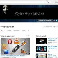 CyberHacktivist YouTube Image